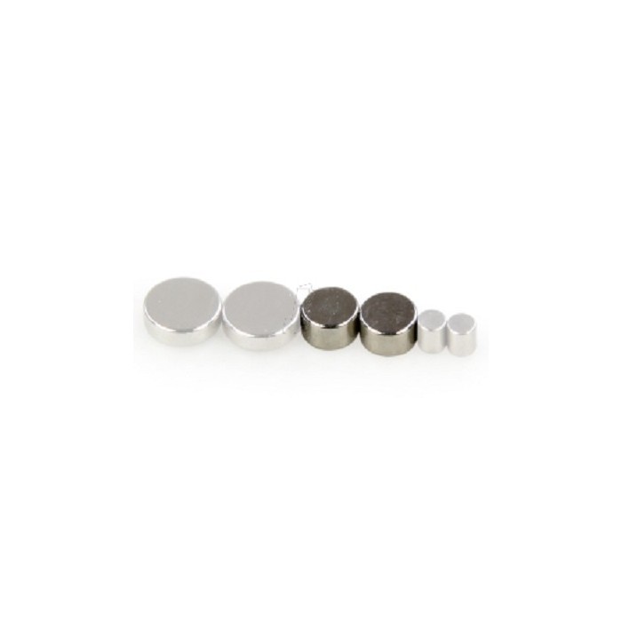 Magnete Rotondo 6 x 3 x 2 mm (Conf.10pz)