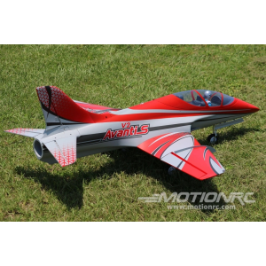 Sebart - Mini AvantiS EDF 80mm 6S - V2  Red / Grey