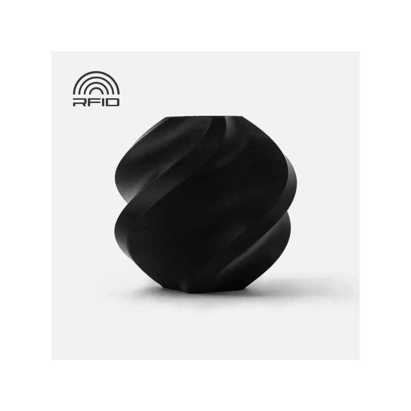 Bambulab - PLA Matte Carbone (11101) / Ricarica 1K