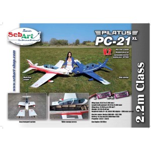 Sebart - PC-21 XL V2 - 2.1m Blue/White
