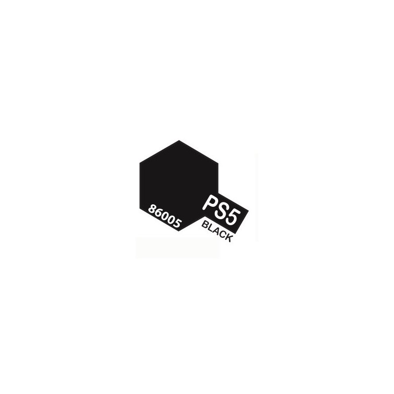 TAMIYA - PS05 - SPRAY x POLICARB. Black