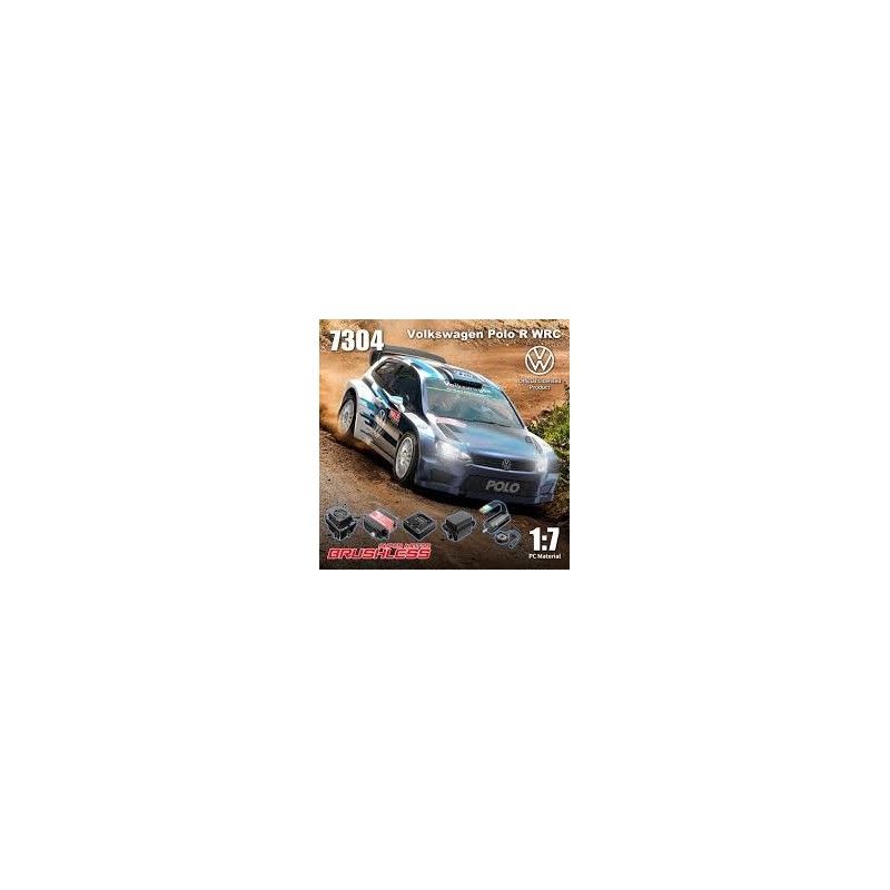 HyperGo - WOLKSWAGEN POLO R WRC 4WD - RTR RALLY -