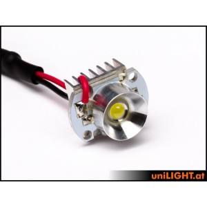 UniLIGHT - 12mm Aluminum Spotlight, 4W, Bianca