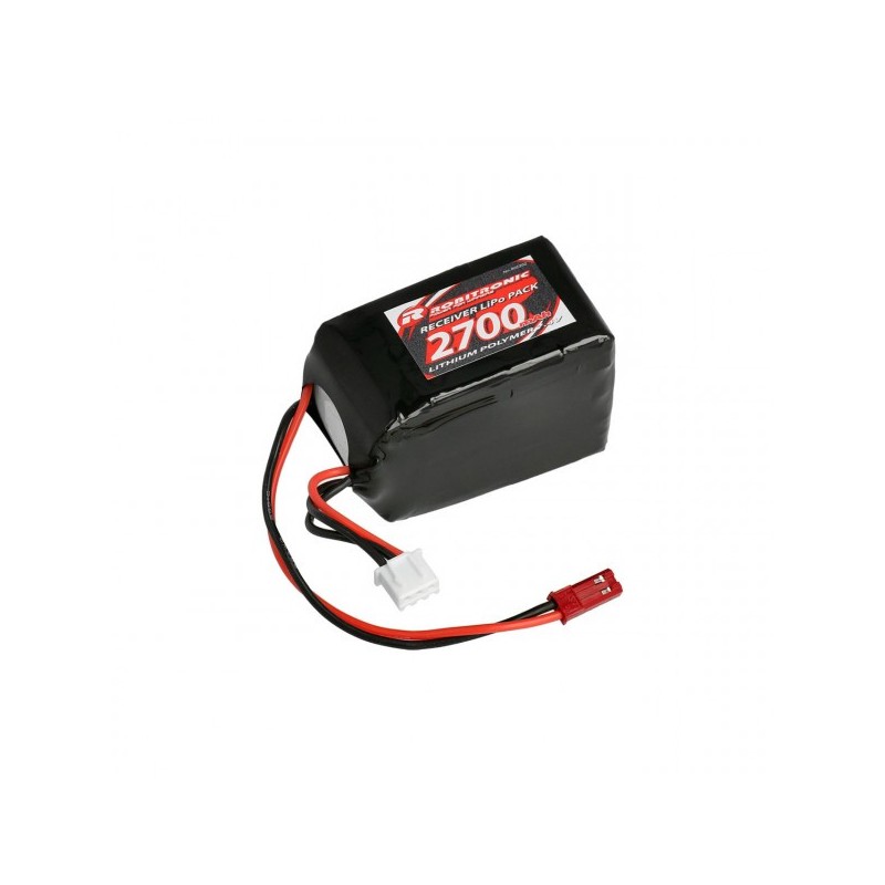 Robitronic - Batteria Lipo 2700mAh 2S 2/3A Hump Pa