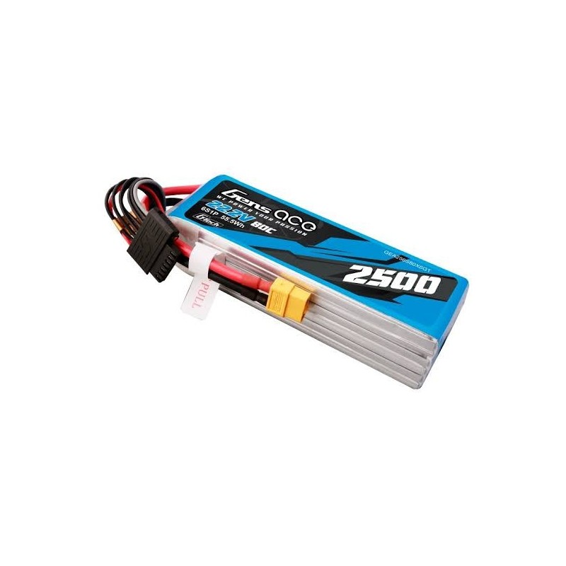 GENS ACE - G-Tech 2500mAh 22,2V 80C 2S1P Lipo Batt