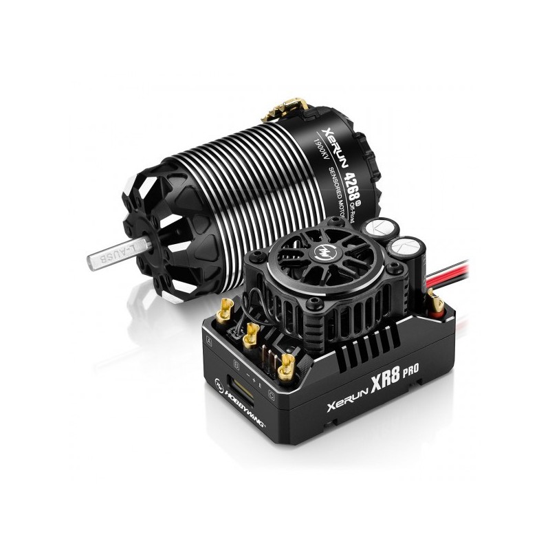 Hobbywing - XR8 Pro G3 Combo with 4268SD 1900kV G3