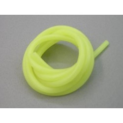 Tubo per miscela Glow silicone giallo 2,5x5,5x1000